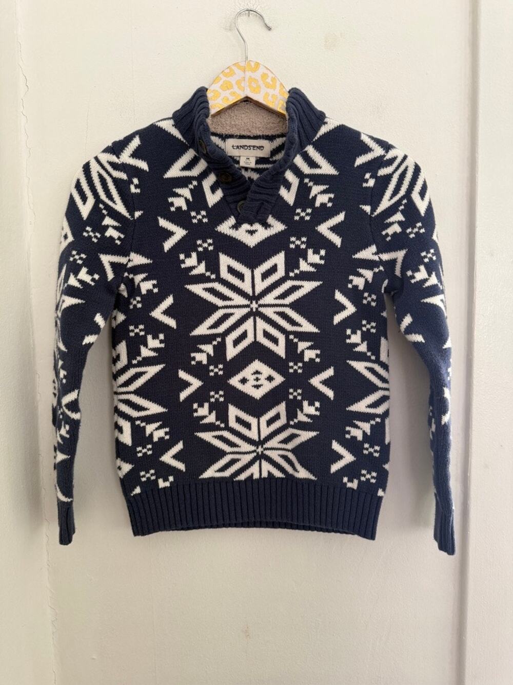 Lands' End Boys Pullover Sweater | Size Medium 10-12